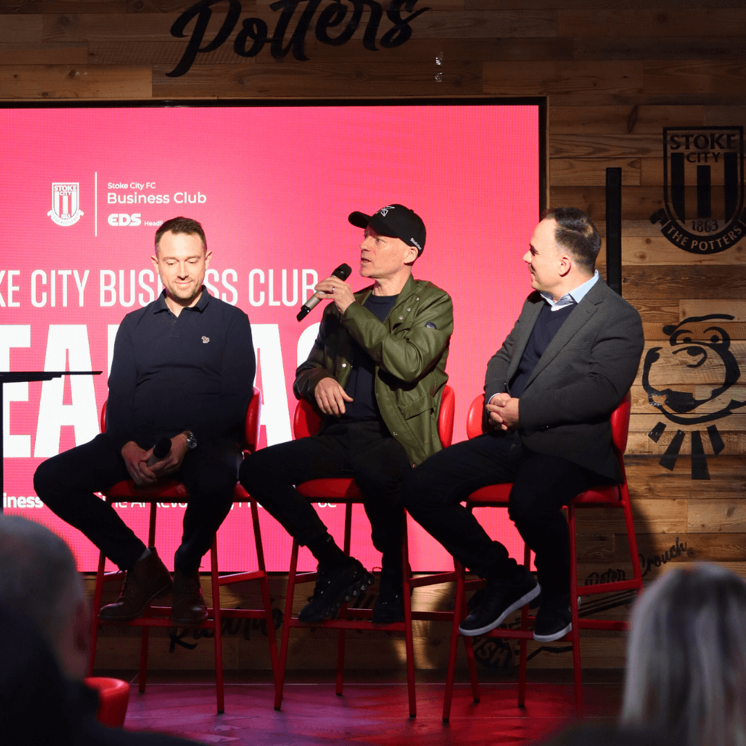 Richard Wood speaking on stage